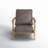 Faux Leather Armchair