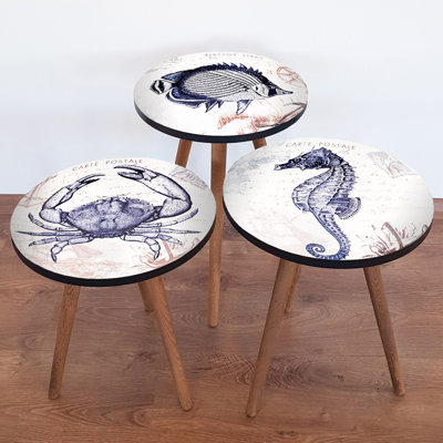 Tables gigognes 3 pieds Alpert