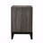 Wooden Nightstand With 2 Drawers In Weathered In Gray Finish-1717465430