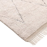 Flerida Hand Woven Cotton and Wool Moroccan Area Rug