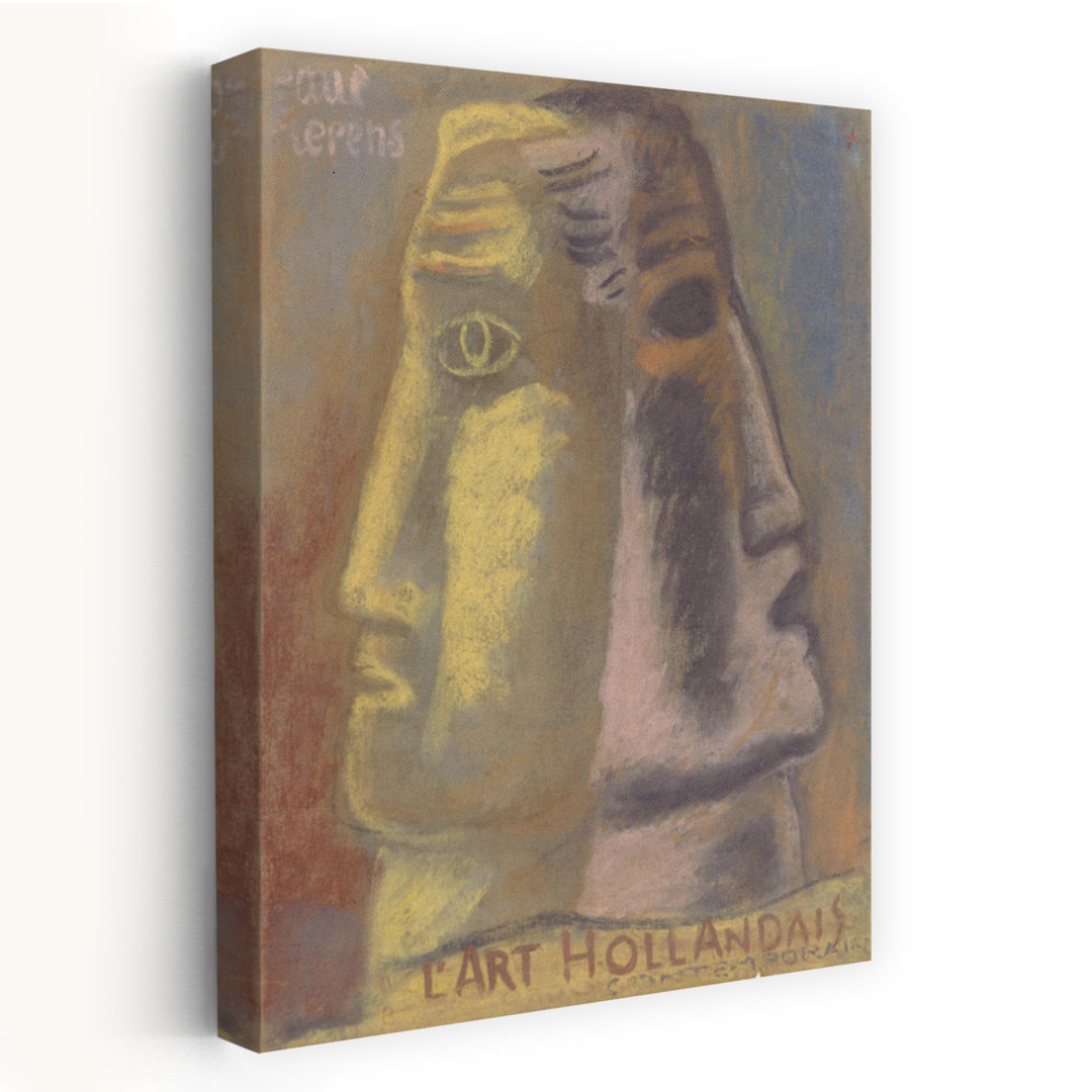 Omslag Ontwerp Voor Paul Fierens Abstract Contemporary Wall Art Print