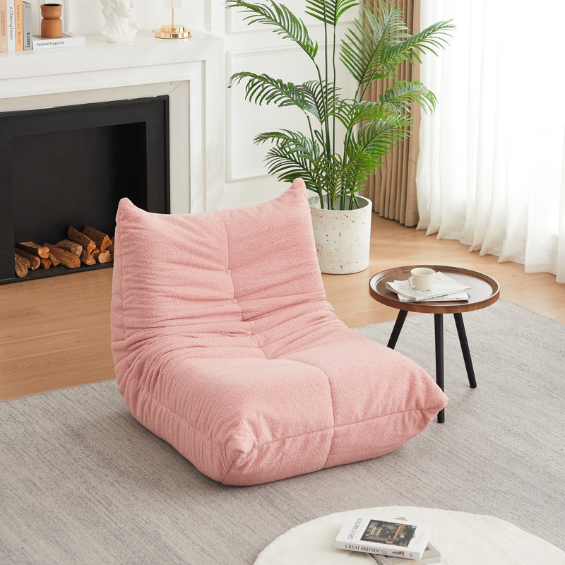 Upholstered Armless, Pink