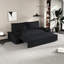 Causeuse rembourrée, canapé-lit escamotable, canapé-lit convertible avec 2 coussins-928123009