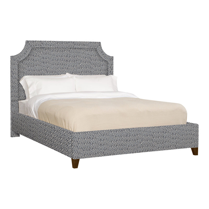 Audrey/Asher Upholstered Bed, No, Kempsey Sheepskin, Havana