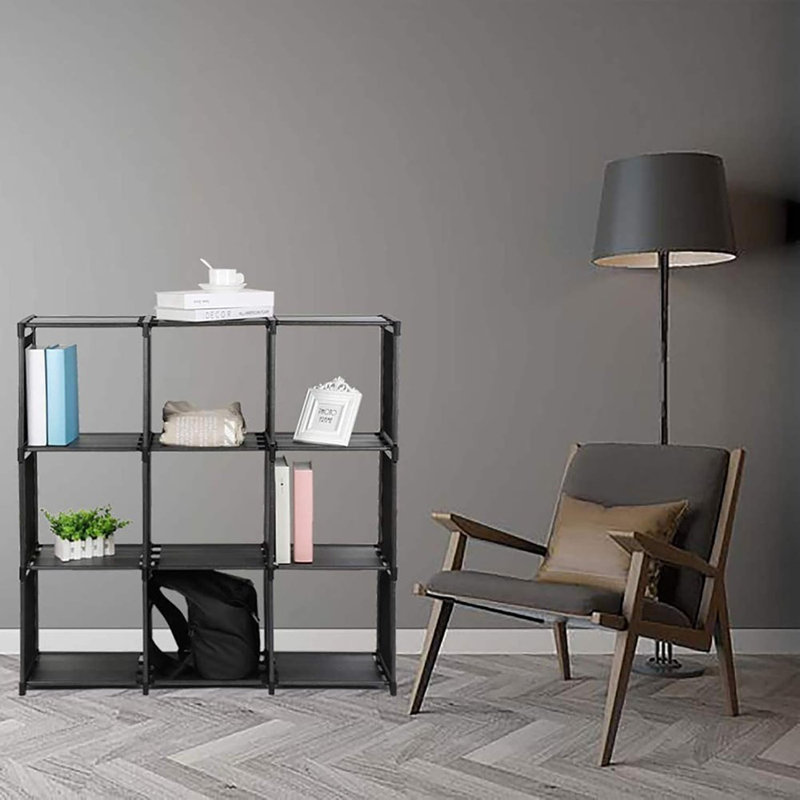 Étagère de rangement à 10 cubes