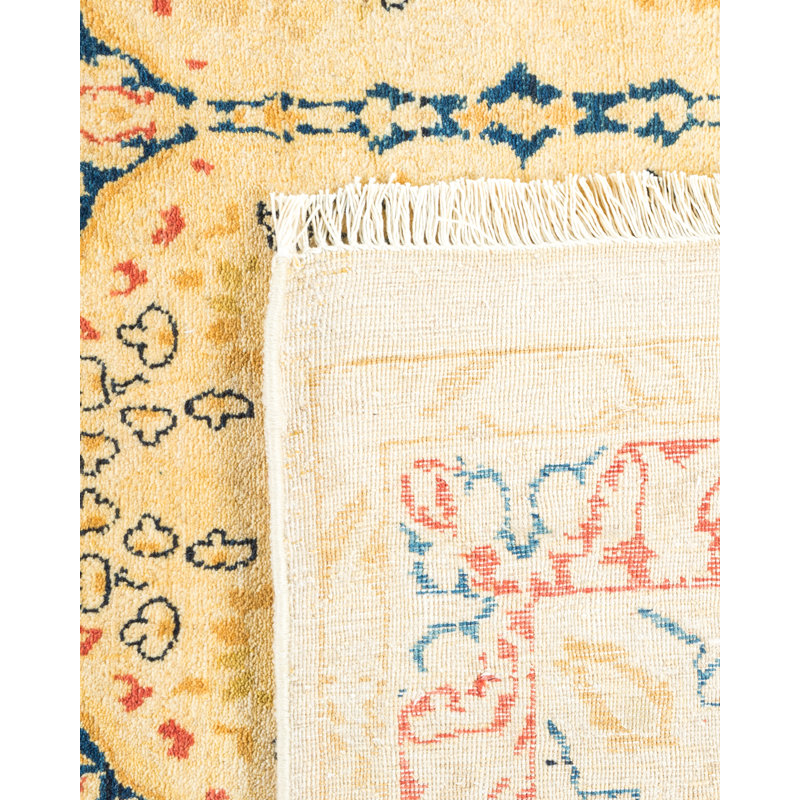 Classic One-of-a-Kind 6' 1" x 9' 3" Hand Knotted Area Rug