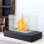Elianagrace Bio-Ethanol Outdoor Tabletop Fireplace with Flame Guard