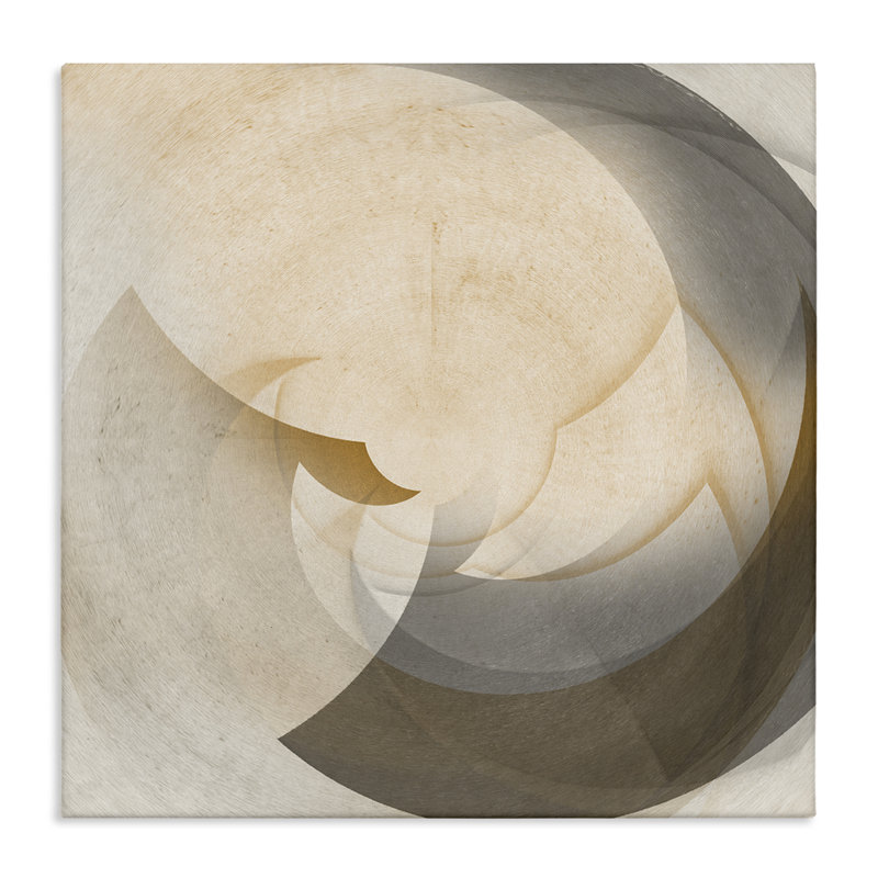 Shadowed Form Curve Canvas Wall Art by Noah Bay, 24" H x 24" W