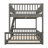 Bunk Bed With Ladder And Guardrails-125874962