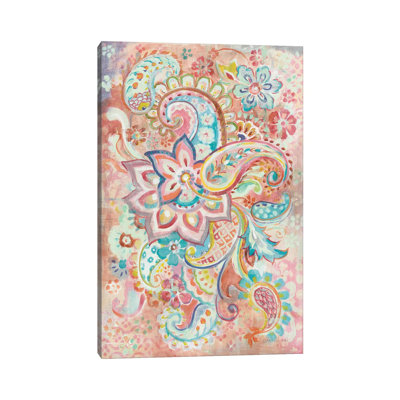 Paisley Galore by Danhui Nai - Wrapped Canvas Print