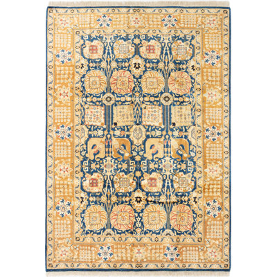 Pelligrini One-of-a-Kind 6' X 8'7" 2010s Wool Area Rug in
