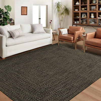 Abstract Washable Area Rug