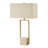 Uttermost Warrick Modern Travertine Table Lamp