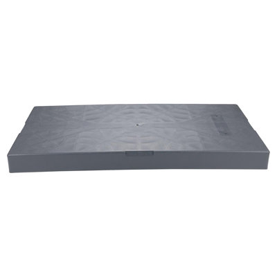 DiversiTech Condenser Pad 38 in. W X 3 in. H Gray