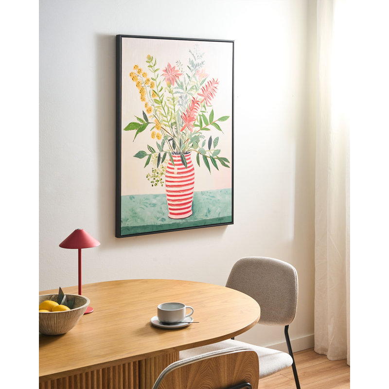 1 Piece Floater Frame Painting on Canvas
