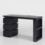 MDF Computer Desk with Built-In Electrical Outlet-497719378