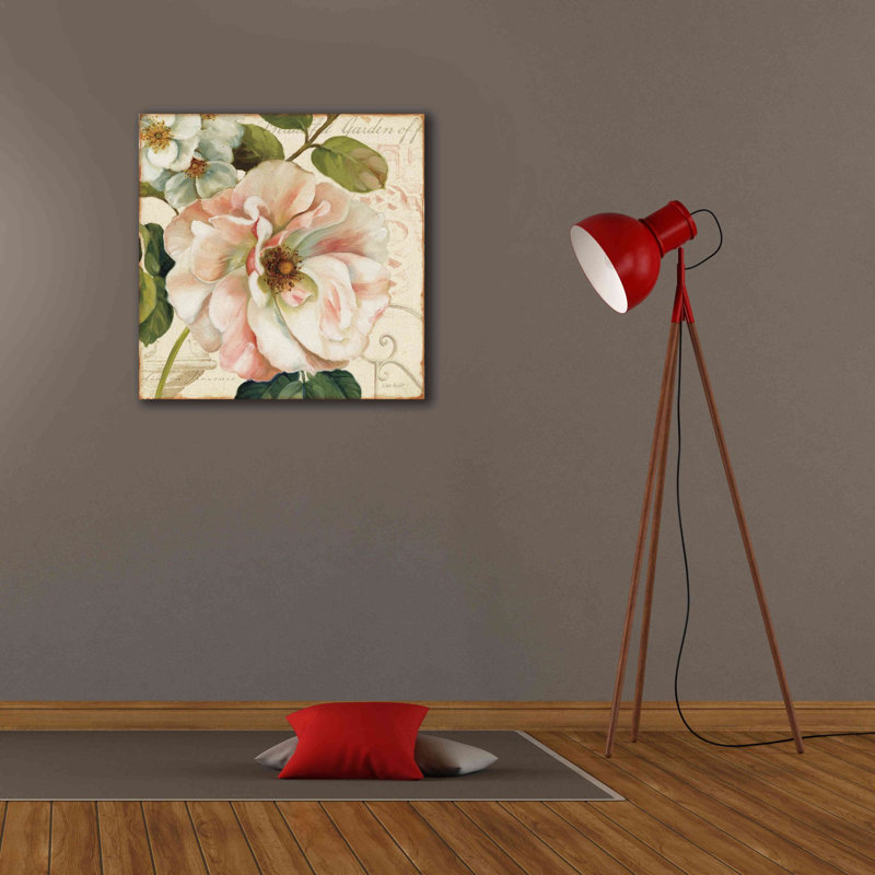 «Les Jardins II» par Lisa Audit, art mural sur toile, H 26 po x l 26 po x P 1,5 po