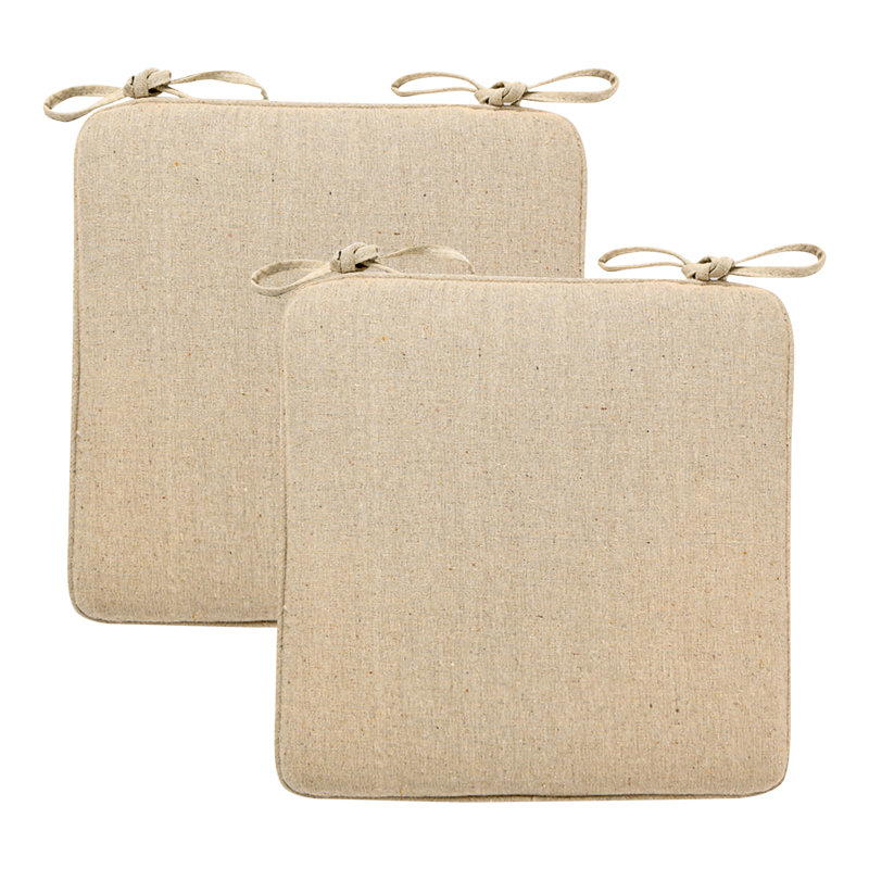 Coussin de coussin de chaise d’intérieur, Beige