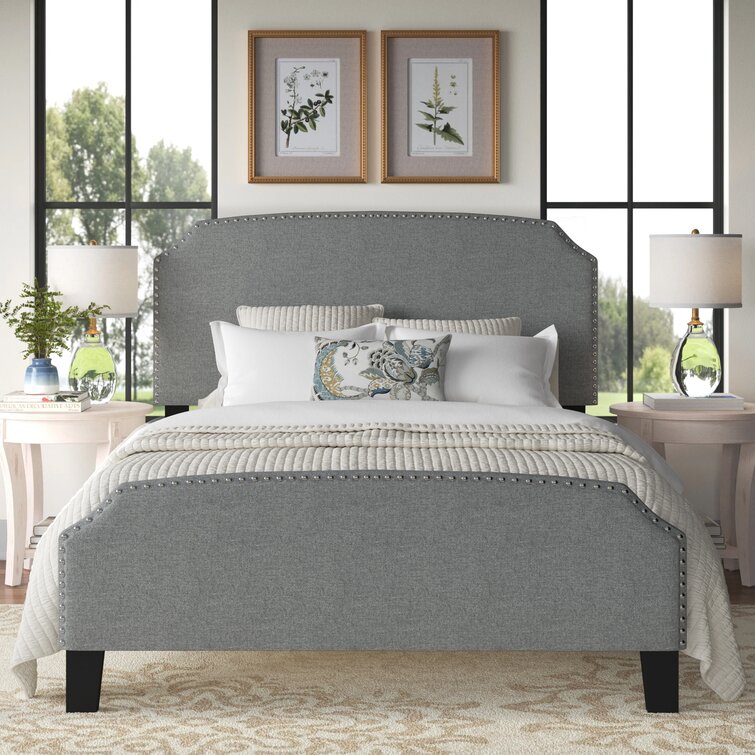 Vandam Upholstered Low Profile Platform Bed