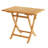 ARB Teak Outdoor Rectangular Teak Outdoor Folding Dining Table