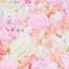 Panneaux muraux de fleurs artificielles, ensemble de 4 décorations florales en soie pour mariage et décoration intérieure