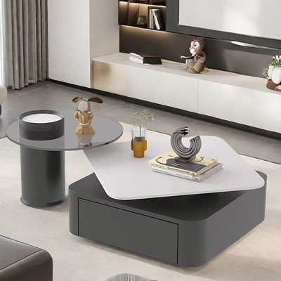 Rock board creative design simple tea table