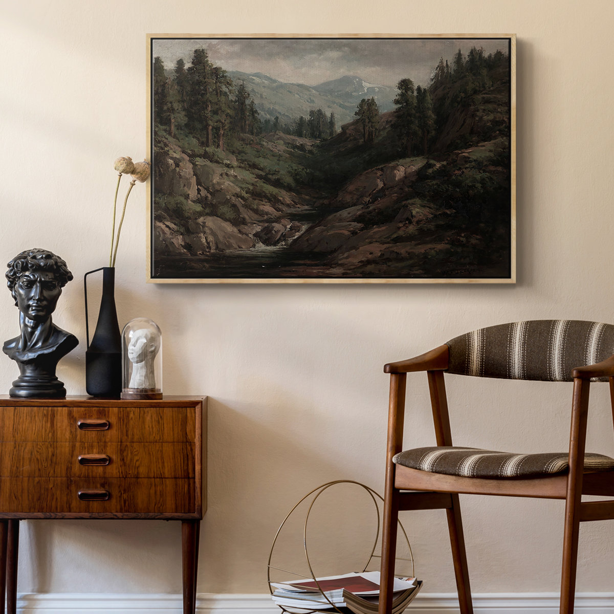 Millwood Pines " Vintage Landscape -CDLXXXIII " on Canvas | Wayfair