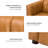 Anorea 83'' Genuine Leather Channel Tufted Sofa-71544570
