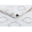 Tapis crème doux avec motif bohémien brun et beige et texture haute-basse - Tia 106.-1868592469