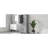 Tall Grey Bathroom Cabinet, Doors, Drawer, Adjustable Shelf, Sleek Appearance Storage With Doors And Ample Room For Storage, Robust-779349639