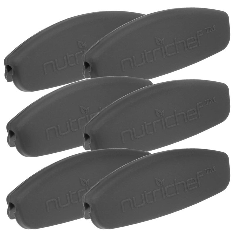 Ensemble de plats de cuisson en silicone 6 pièces NutriChef
