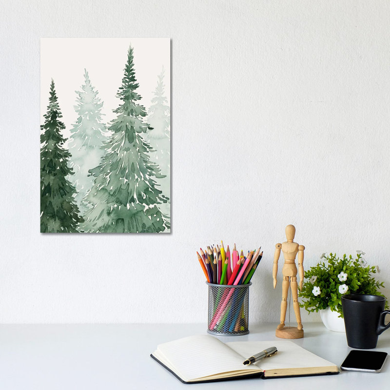 Winter Washed Coppice II- Gallery-Wrapped Canvas Giclée