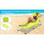 Chaise de bronzage 3 en 1 robuste avec trou pour le visage Chaise longue réglable à 5 positions pour l'extérieur-818308538