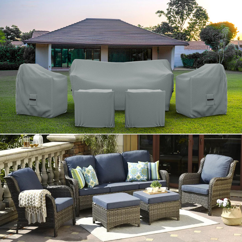 Patio Furniture Covers, Grey