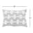 Heiden Embroidered Cotton Reversible Throw Pillow-624895864
