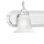 Éclairage pour meuble-lavabo à 2 lumières de 18 po de largeur Homestead - Chrome-128949208-128949212