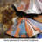 "Umbrellas" Iron Hand Painted Oversized Dimensional Wall Décor