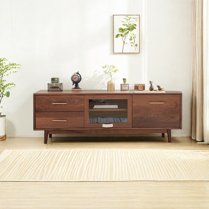 Solid wood popular TV cabinet, 62.99"