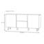 Buffet en bois massif au design créatif-129991051