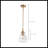 Gertie 7" W 1-Light Cone Single Pendant-712068081