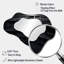 Dimensions du cube en brique noire 3D V - grand miroir mural nuage géométrique, miroir unique asymétrique moderne, impression d'art en métal-107246486