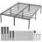 Tesfai 14'' Steel Platform Bed-867532884-823876194
