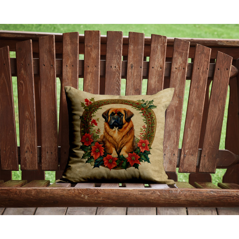 Coussin Christmas, 14 po x 14 po, Carré