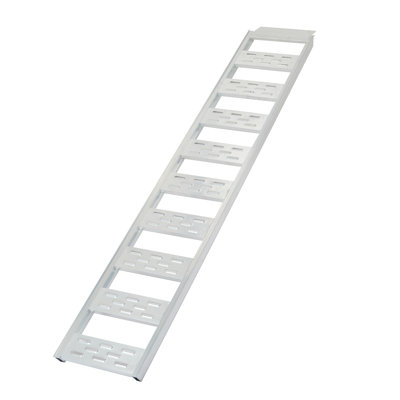 Rampe de chargement de camion droite en aluminium 12 po x L 78 po (comprend 2 rampes)