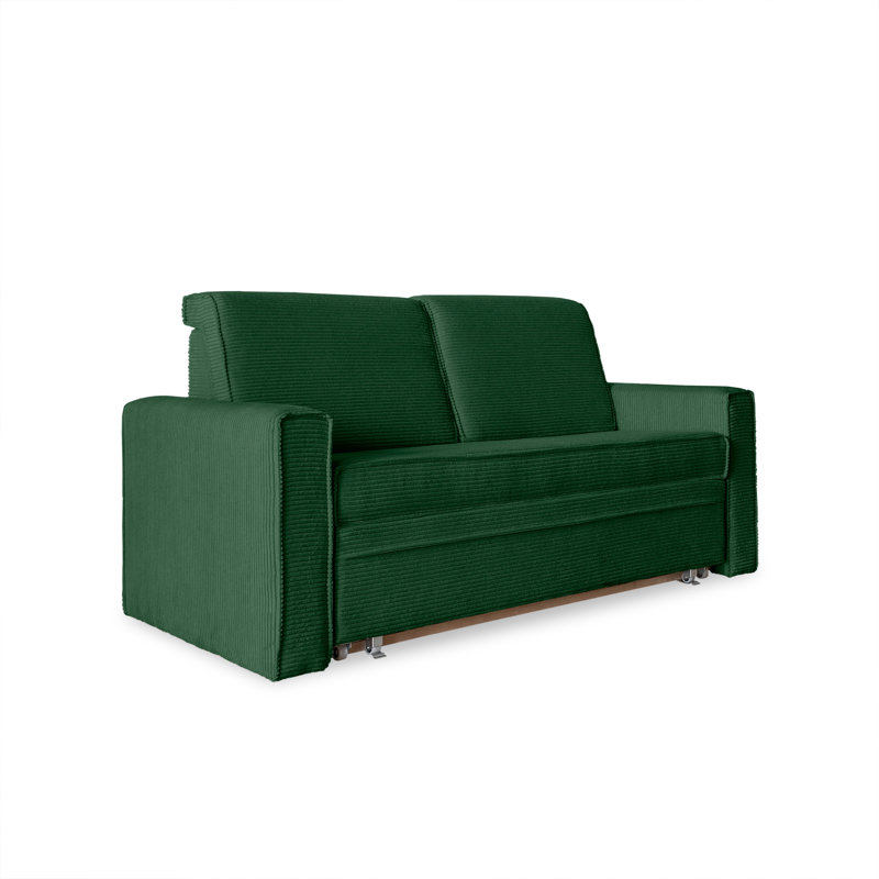 Lucky Lucy 3 Seater Sofa Bed, Green