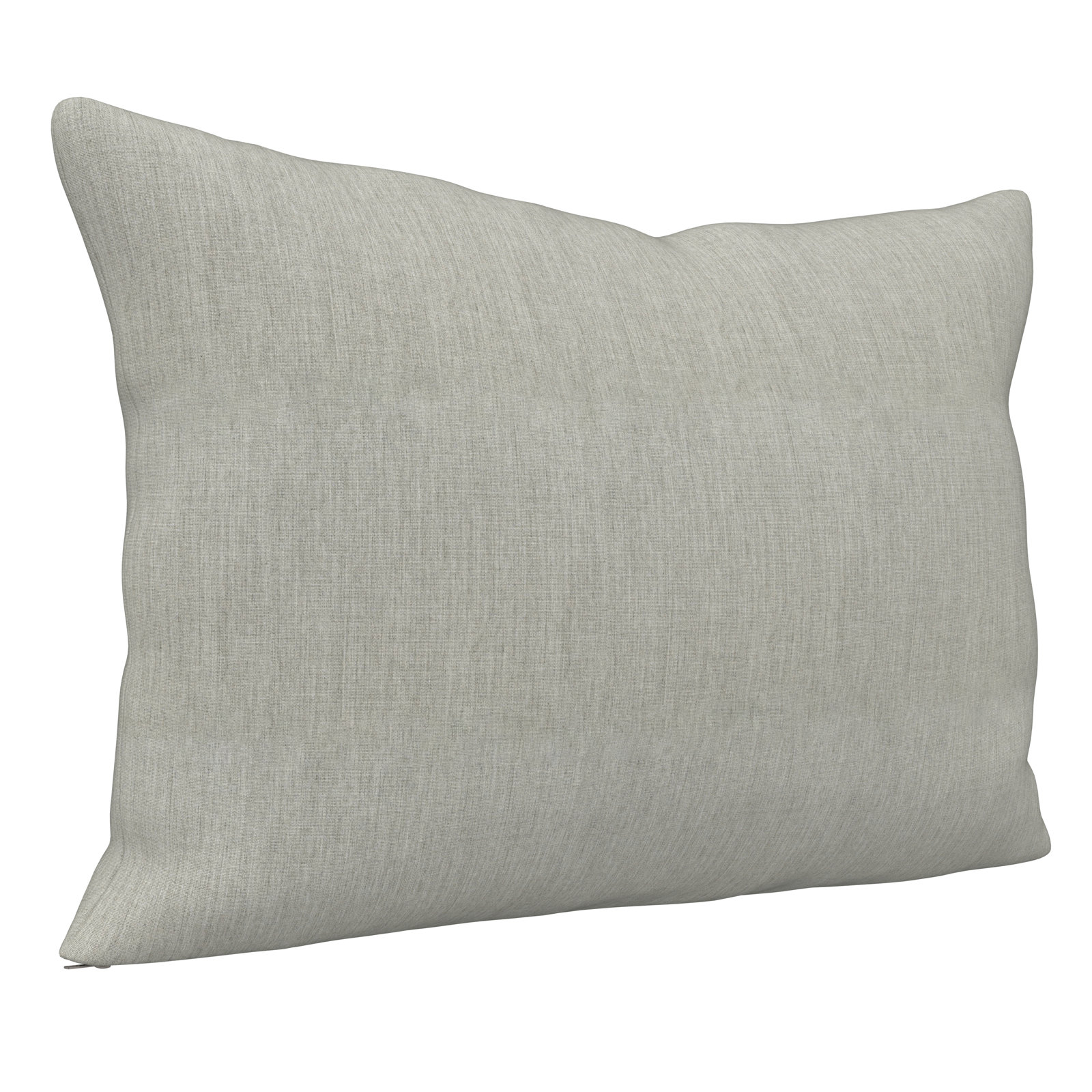 Amala Outdoor/Indoor Kidney Pillow, Canvas Granite