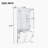 Bathroom Storage Cabinet With Doors And Drawers, Tilt-Out Laundry Hamper, Multiple Storage Space, Freestanding Style, Open Shelve, Adjustable Shelf, Black-720464692