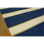 American Hooked Wool Striped Area Rug
