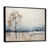 Black Floater Framed