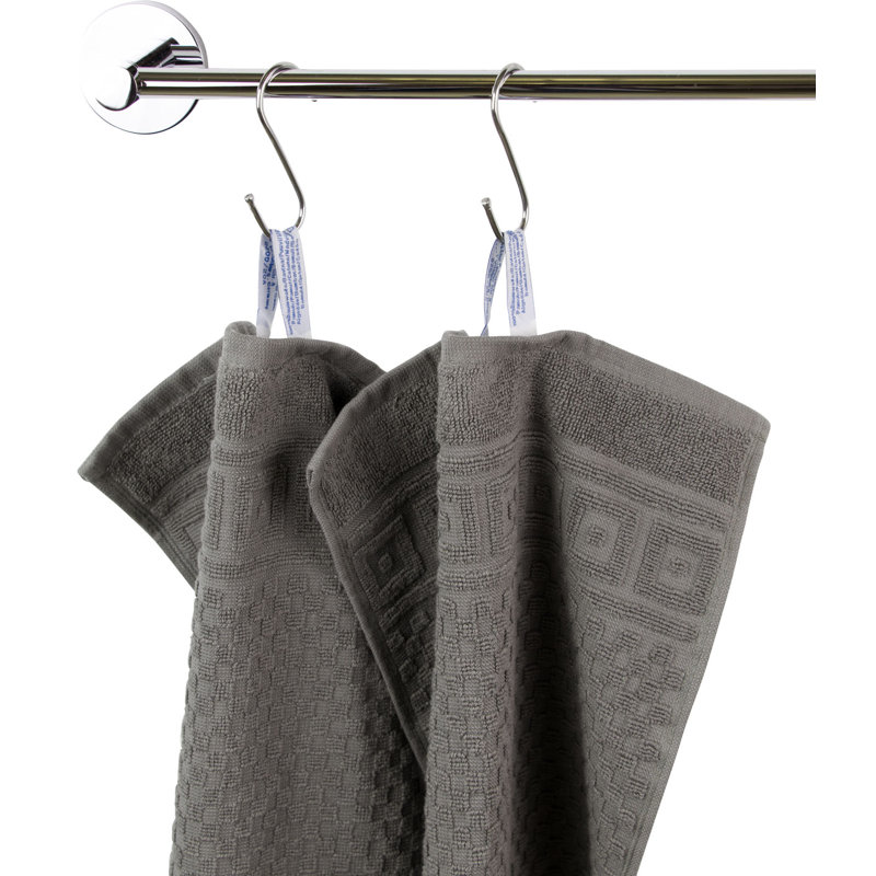 Midweight Fingertip Towel, Anthracite